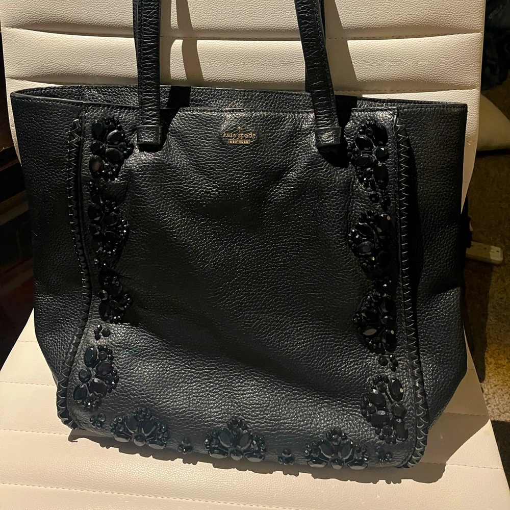 Kate Spade Dorna Anderson Way Black Tote Bag Purse